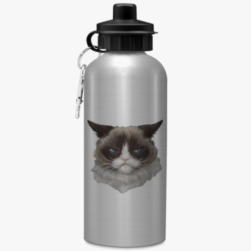 Спортивная бутылка/фляжка Grumpy Cat / Сердитый Кот