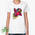 Женская футболка органик