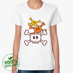 Женская футболка органик