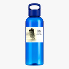 Прозрачная спортивная бутылка