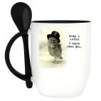 Кружка с ложкой