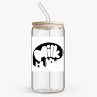 Банка с бамбуковой крышкой