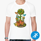 Мужская спортивная футболка