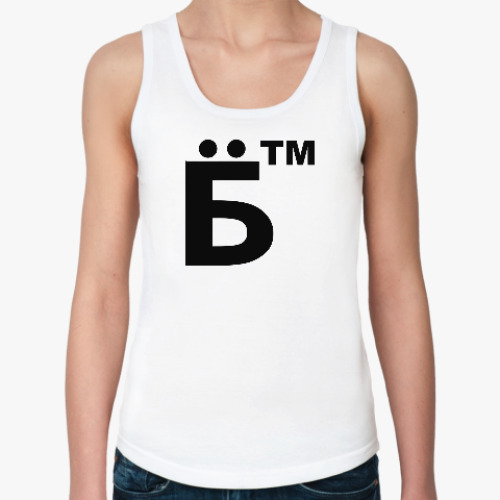 Женская майка с принтом Твою мать