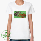 Женская футболка органик