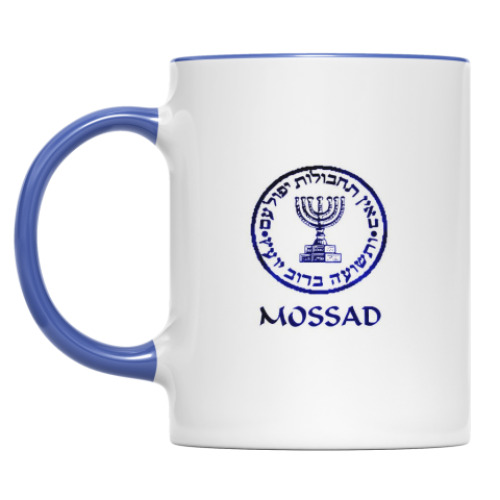 Кружка с принтом Mossad