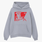 Толстовка худи оверсайз