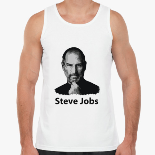 Майка с принтом Steve Jobs