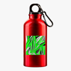 Металлическая бутылка 400 мл UV-DTF