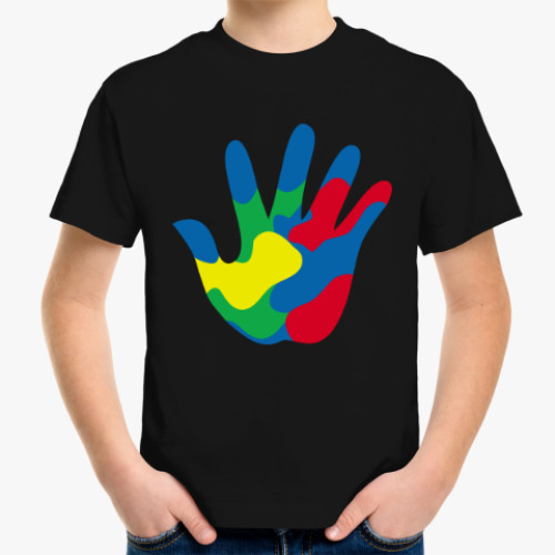 Детская футболка Отпечаток Руки