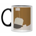 Кружка двухцветная