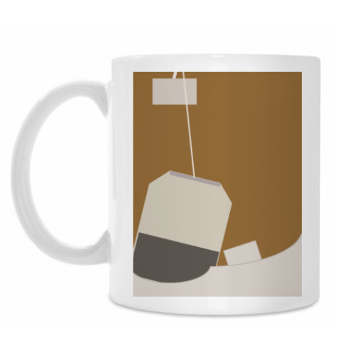 Кружка с принтом Кружка с чаем