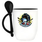 Кружка с ложкой