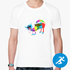 Мужская спортивная футболка