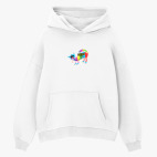 Толстовка худи оверсайз