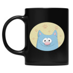 Кружка цветная UV-DTF