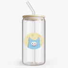 Банка с бамбуковой крышкой