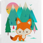 Лисенок на природе