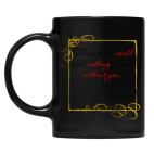 Кружка цветная UV-DTF