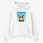 Толстовка худи оверсайз