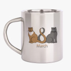 Кружка металлическая