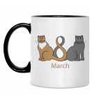 Кружка двухцветная