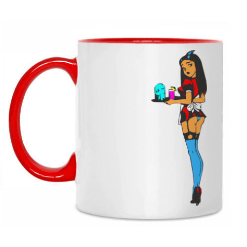 Кружка с принтом Горничная