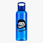 Прозрачная спортивная бутылка