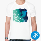 Мужская спортивная футболка