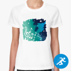 Женская спортивная футболка