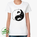 Женская футболка органик