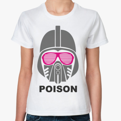 Классическая футболка poison