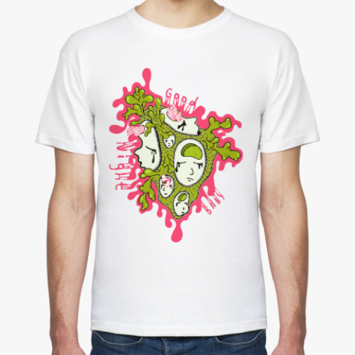 Футболка с принтом Психодел дизайн