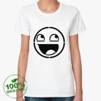 Женская футболка органик