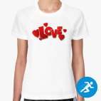 Женская спортивная футболка