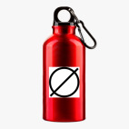 Металлическая бутылка 400 мл UV-DTF