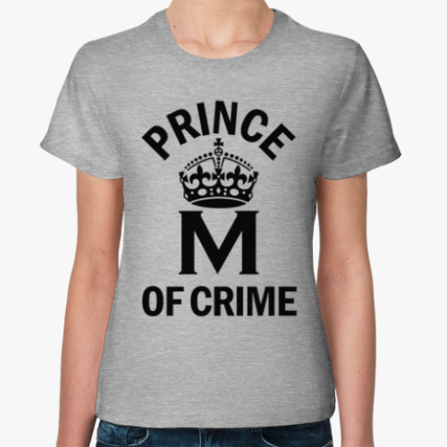 Женская футболка с принтом Moriarty