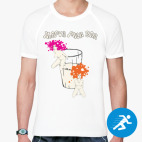 Мужская спортивная футболка