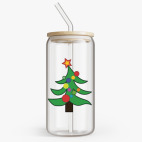 Банка с бамбуковой крышкой