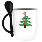 Кружка с ложкой