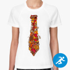 Женская спортивная футболка