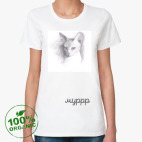 Женская футболка органик