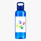 Прозрачная спортивная бутылка