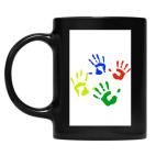 Кружка цветная UV-DTF