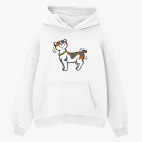 Толстовка худи оверсайз