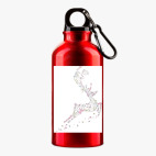 Металлическая бутылка 400 мл UV-DTF