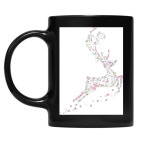 Кружка цветная UV-DTF