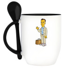 Кружка с ложкой