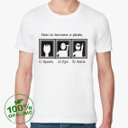 Мужская футболка органик