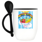 Кружка с ложкой